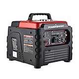 PowerSmart Portable Inverter Generator, 1500W Super Quiet 4-Stroke Engine, EPA & CARB Compliant, Ultra-Light Weigh for Backup Home Use, Tailgating & Camping PS55A