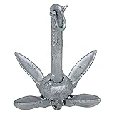 Extreme Max 3006.6542 BoatTector Galvanized Folding Anchor - 1.5 lbs.