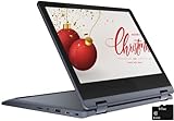Lenovo 2022 Chromebook Flex 3 11' 2-in-1 Convertible Laptop, 11.6-Inch HD Touch Screen, MediaTek MT8183 Octa-Core Processor, 4GB RAM, 64GB eMMC, Webcam, USB Type C, Chrome OS, TiTac Accessory