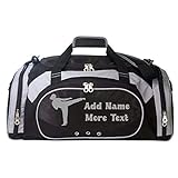 Personalized SportS Duffel Bag With Custom Name & Text - Martial Art Female