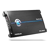 Planet Audio TR5000.1D Class D Car Amplifier - 5000 Watts, 1 Ohm Stable, Digital, Monoblock, Mosfet Power Supply, Great for Subwoofers