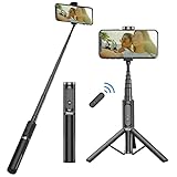 Ailun Selfie Stick Tripod,Extendable Aluminum,3 in 1,Bluetooth Wireless Remote and 360 Rotation Stand Compatible with iPhone 13/12/11/11 Pro/XS Max/XS/XR/X/8/7,and More Smartphones
