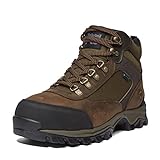 Timberland PRO mens Keele Ridge Steel Safety Toe Waterproof Industrial Hiker Work Boot, Brown, 10.5 US
