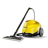 Kärcher - SC 3 Portable Multi-Surface Steam Cleaner/Steam Mop with Attachments – Chemical-Free, Rapid 40 Second Heat-Up, Continuous Steam - For Grout, Tile, Hard Floors, Appliances & More