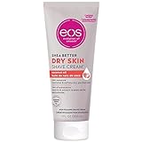 eos Shea Better Dry Skin Shaving Cream, Shave Cream for Women, Skin Care and Lotion with Coconut Oil, 24-Hour Hydration, 7 fl oz, Packaging May Vary