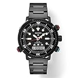 SEIKO Prospex Solar Analog-Digital Diver's Watch Limited Edition 40th Anniversary SNJ037, BLACK
