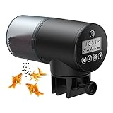 NICREW Automatic Fish Feeder, Programmable Electric Fish Food Dispenser for Aquarium Tank, Timer Feeder for Vacation and Weekend