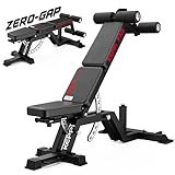 Keppi 1600LB Weight Bench,Heavy Duty Bench5000 ZERO GAP Workout Bench Press for Home Gym, Multi-Angle Adjustable Incline Decline Workout Bench for Full Body Strength Training-2023 Version…