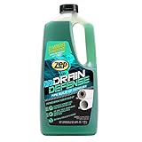 Zep Drain Defense Pipe Build-Up Remover - 64 Ounces - ZLDC648 - Professional Strength Liquid Pipe Build Up Remover,GREEN