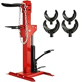 BestEquip 3 Ton Capacity Auto Strut Coil Spring Compressor Tool 6600LB Strut Compressor with 4 Snap Joints Air Hydraulic Tool for Car Repairing and Strut Spring Removing (3 Ton Capacity)