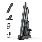 Bagotte Handheld Vacuum Cordless, 20,000PA 200W High Power Handheld Vacuum Cleaner, 35Mins Runtime, Lightweight Car Vacuum Cordless Rechargeable, Portable Hand Held Vacuum for Car Home Office Pet