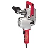 MILWAUKEE'S Right Angle Drill, 1/2 In, 300/1200 RPM,Black, Red and Silver (1675-6)