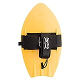 Hydro Body Surfer PRO Handboard - Yellow - Hand surfer enables the rider to plane more quickly with more lift and speed