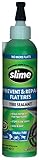 Slime 10007 Flat Tire Puncture Repair Sealant, Prevent and Repair, Small Tubeless Tires, Non-Toxic, eco-Friendly, 8 oz Bottle