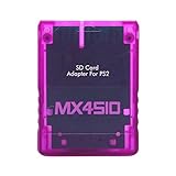 MX4SIO SIO2SD SD Card Adapter for PS2, Memory Card Expansion for SIO Replacement Memory Card Reader for PS2 Fat Console()