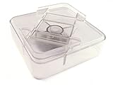 Headwind Consumer Products Raise ITS Furniture Risers Bed Risers Desk Risers, Clear 1'x4'x4' (8 Count)