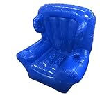 Big Blue Inflatable Chair with IPOD Connection & Speakers