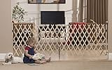 GMI Keepsafe 108' Wood Expansion PetShield Gate-Made in USA! Collapses to 25.5'!