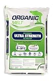 Organic Melt Premium Granular Ice Melter - Pet Friendly, Eco Friendly, Driveway, Sidewalk & Concrete Safe Winter Salt- 20kg (44.1lbs) Bag