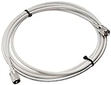 VHF Marine Radio Antenna Cable RF CB and AIS Mini-8 with PL-259 RG8x-W-PL259-15ft MPD Digital Made in The U.S.A. 15 Feet