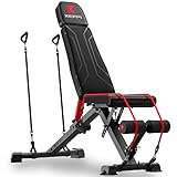 Keppi Adjustable Weight Bench,Foldable Workout Bench Press for Full Body Strength Training, Incline Decline Bench with Fast Folding - 2023 Version