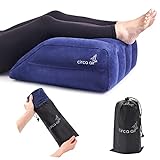 Circa Air Inflatable Leg Elevation Pillows for Swelling and Edema Relief, Travel Wedge Pillow for Legs, Foot Ankle Knee and Lower Back Pain Support, After Surgery Products
