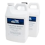 TotalBoat Table Top Epoxy Resin 1 Gallon Kit - Crystal Clear Coating and Casting Resin for Bar Tops, Table Tops, Wood, Concrete, Epoxy Art & Crafts