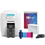 Magicard 300 Dual Sided ID Card Printer & Complete Supplies Package with Bodno ID Software - Bronze Edition