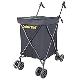 Cruiser Cart Urban 360 Folding Shopping Grocery Collapsible Laundry Basket on Wheels Foldable Utility Trolley Carrito de Compras