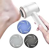 Magitech 2024 New Electric Callus Remover for Feet, Rechargeable Electric Foot Callus Remover 3 Speed 3 Grinding Heads Electric Foot Grinder for Dead/Hard Cracked/Dry Skin