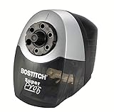 Stanley Bostitch SuperPro6 Commercial Pencil Sharpener with 6 Holes and Industrial Motor, Gray (EPS12HC)