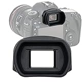 JJC KIWIFOTOS Ergonomic Long Camera Eye Cup, Eye Piece viewfinder as Eg Eyecup, Soft Silicone, Compatible with Canon EOS 1D X Mark II 1D X 1Ds III 1D IV 1D III 5D IV 5D III 5DS 5DS R 7DII 7D