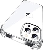 ORIbox for iPhone 14 Pro Max Case Clear,with 4 Corners Shockproof Protection,iPhone 14 Pro Max Clear Case for Women Men Girls Boys Kids,Case for iPhone 14 Pro Max Phone Clear