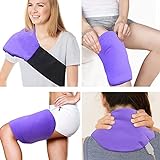 Heated Pad Wrap ,Small Heating Pad for Back Pain Relief with Strap, 9.4'x 16', 3 Heat Settings, Auto-Off, for Cramps,Shoulder, Hand ,Waist, Lower Back, Neck ,Lumbar, Abdomen Pain Relieve by ZXU