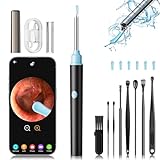 Ear Wax Removal,Ear Cleaner with Camera,Ear Wax Removal Tool with 1296P HD Camera,Earwax Removal kit with 8 Ear Pick,Ear Otoscope for iPhone,iPad,Android Device
