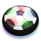 Toyk Boy Toys - LED Hover Soccer Ball - Air Power Training Ball Playing Football Indoor Outdoor Game - Birthday Gifts for Kids, Age 3 4 5 6 7 8-12 Year Old Boys - Soccer