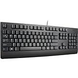 Lenovo Preferred Pro II Wired External USB Keyboard ( 4X30M86879) Factory Sealed Retail Product For USA, black