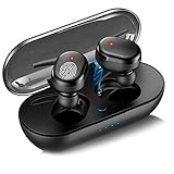 Waterproof Bluetooth 5.3 True Wireless Earbuds, Touch Control,30H Cyclic Playtime TWS Headphones with Charging Case and mic, in-Ear Stereo Earphones Headset B