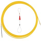 49 Feet Fiberglass Fish Tape Wire Puller Through Wall Wire Threader Fish Plus Fish Cable Fastener