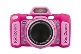 VTech KidiZoom Duo FX, Kids Camera with Colour Screen, 8MP, Photos, Selfies & Videos, AR Filters, 20 Games, 75 Photo & Video Effects, Filters & Frames, for Infants Aged 3, 4, 5, 6, 7 + Years, Pink