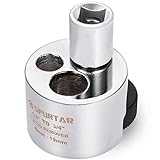 Spurtar Stud Remover Fit 1/4' to 3/4' (6 to 19mm) Bolt Extractor Nut Splitter With Knurled Roller and Cam Lock, Stud Extractor Tool For Broken Bolt Remover or Seized Studs