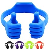 Cell Phone Tablet Stands (Pack of 5): Honsky Thumbs-up Cellphone Holder, Tablet Display Stand, Mobile Smartphone Mount Cradle for Desk Desktop - Universal, Multi-Angle, Cute, Multi-Colored