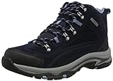Skechers Women's Hiker Hiking Boot, Navy/Light Blue, 8