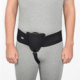 Inguinal Hernia Support for Men and Women - Hernia belt truss for both sides, groin support, hernia belts for men inguinal - Breathable and adjustable - Belltop (S/M)