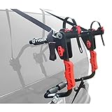 Tyger Auto TG-RK1B204B Deluxe Black 1-Bike Trunk Mount Bicycle Carrier Rack. (Compatible with Most Sedans/Hatchbacks/Minivans and SUVs.)