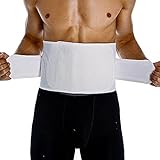 PAZ WEAN Hernia Belts for Men Abdominal Support Surgical Belly Binder Stomach Wrap Band After Surgery