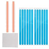Aniboow Privacy Filter Adhesive Strips and Plastic Slide Mount Holder Tabs for Computer Monitors or Laptops - Replacement Kits