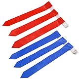 DkOvn Flag Football Set, 2 Player Flag Football Belts and Flags Set, Includes 2 Belts, 6 Flags, Easy Tear Away Belt(2 Belts)