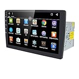 10.1 Inch Double Din Car Stereo Android 10.0 Octa Core 2GB 32GB Radio with Bluetooth, GPS Navigation - Support Fastboot, WiFi, USB, MirrorLink, Backup Camera, AUX, Subwoofer, OBD2, Dash Camera
