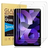 SPARIN 3 Pack Screen Protector for iPad Air 5th /iPad Air 4th 10.9 Inch, Tempered Glass for iPad Air 5/4 Generation (2022&2020), Apple Pencil Compatible